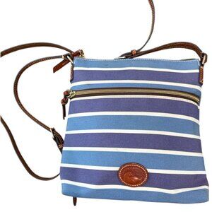 Dooney & Burke Nautical Canvas Crossbody Purse